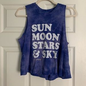 Spiritual Gangster tank, size X-SMALL ☀️ 🌙 ⭐️ ☁️